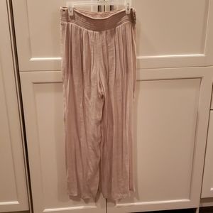 Wide leg summer pants